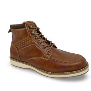 NWOB Steve Madden Men's US Size 9.5 M Bleeker Casual Boot Cognac